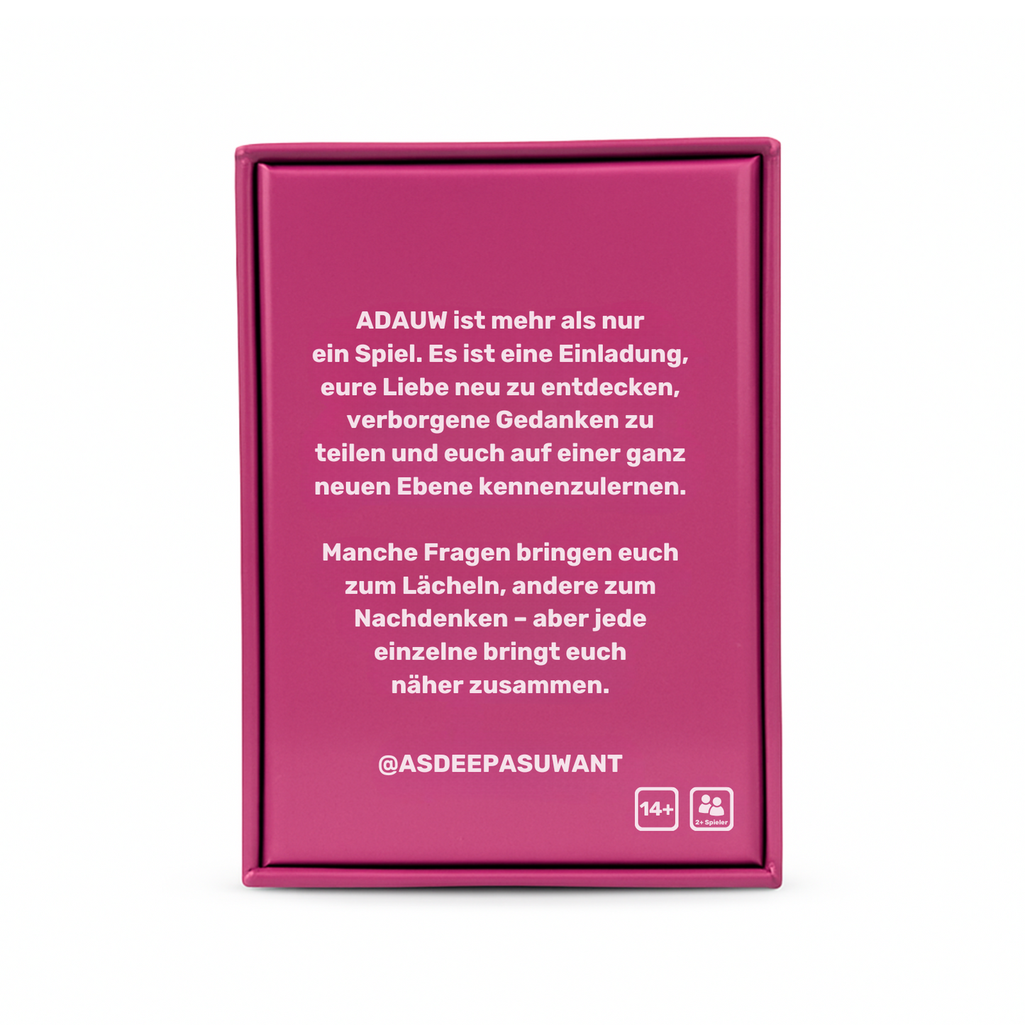 ADAUW- Deeptalk für Paare