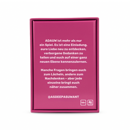 ADAUW- Deeptalk für Paare