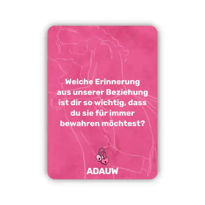 ADAUW- Deeptalk für Paare