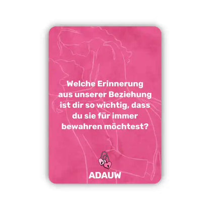 ADAUW- Deeptalk für Paare