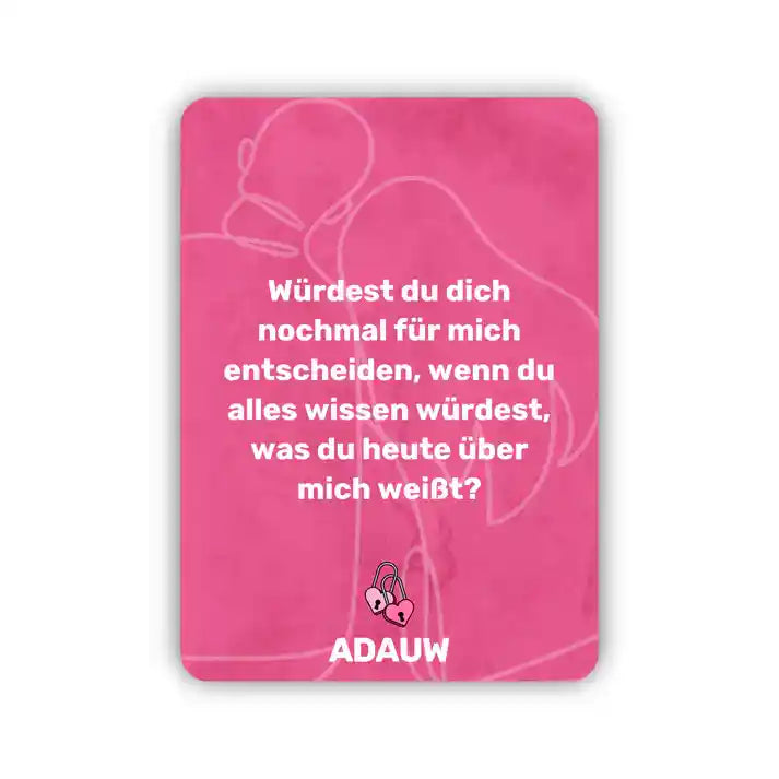 ADAUW- Deeptalk für Paare