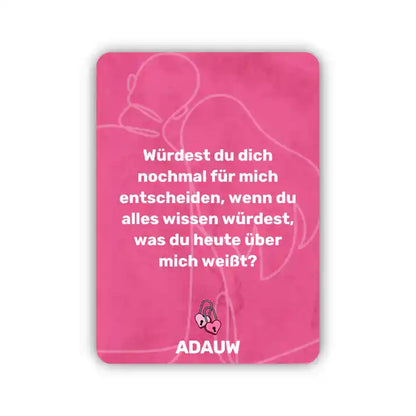 ADAUW- Deeptalk für Paare