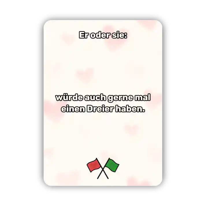 Red or Green Flag- Pärchen Edition (digital)