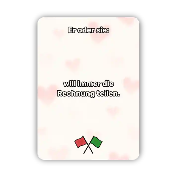 Red or Green Flag- Pärchen Edition (digital)