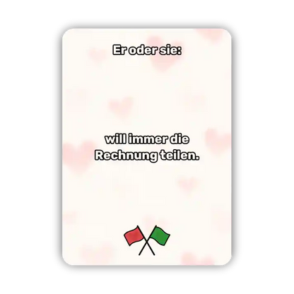 Red or Green Flag- Pärchen Edition (digital)