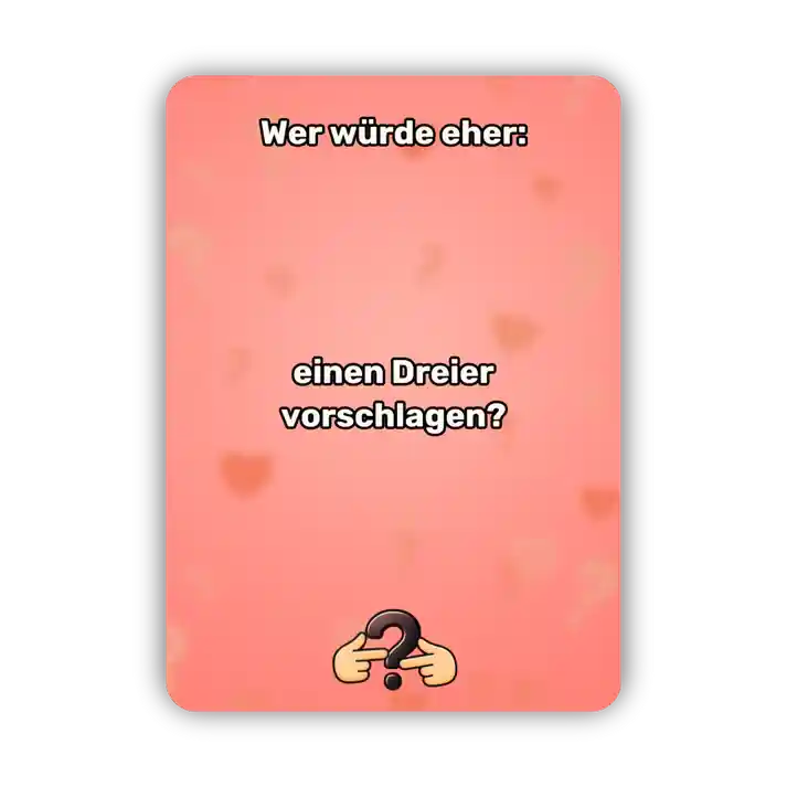 Wer würde eher- Pärchen Edition (digital)